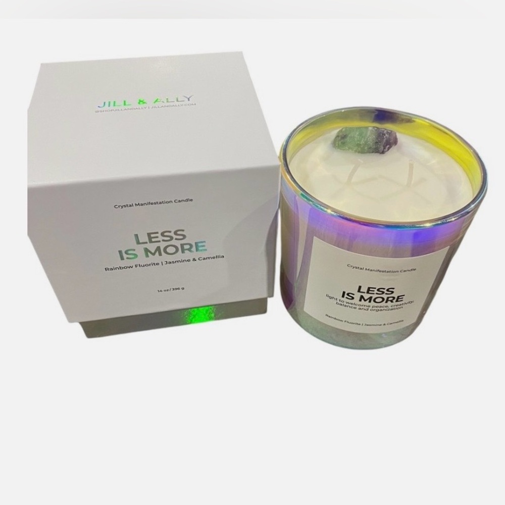 Iridescent Candle - Less Is More